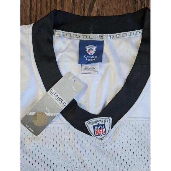 Terrell Suggs #55 Baltimore Ravens Reebok On Field Jersey White Size 50 NWT - Picture 9 of 16